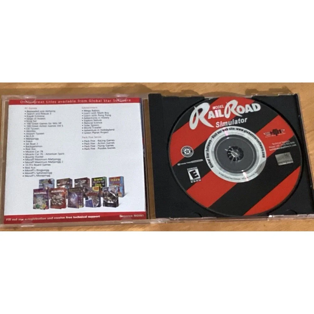 MTH Electric Trains Model Rail Road Simulator PC CD Windows 98/Me/XP
